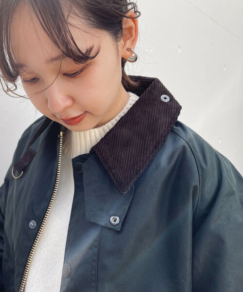 Barbour(バブアー)の「【BARBOUR/バブアー】SPEY オイルドコットン(ブルゾン・メンズ・オリーブ・LARGE/MEDIUM)」の14枚目の写真
