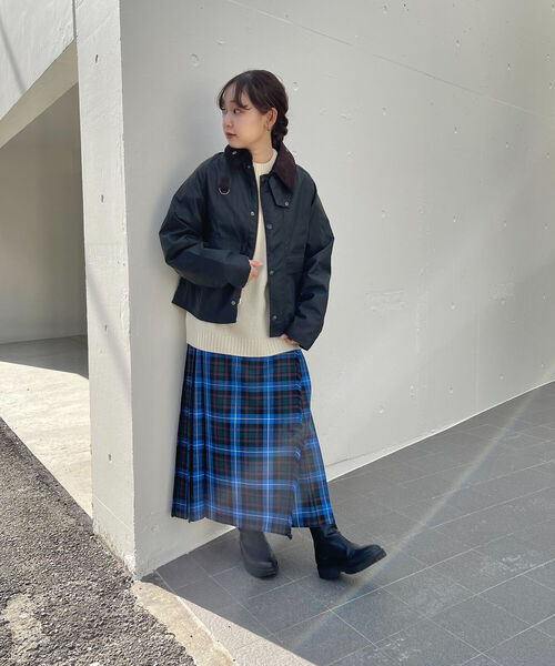 Barbour(バブアー)の「【BARBOUR/バブアー】SPEY オイルドコットン(ブルゾン・メンズ・オリーブ・LARGE/MEDIUM)」の12枚目の写真