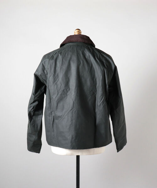 Barbour(バブアー)の「【BARBOUR/バブアー】SPEY オイルドコットン(ブルゾン・メンズ・オリーブ・LARGE/MEDIUM)」の8枚目の写真