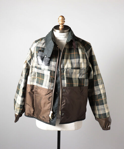 Barbour(バブアー)の「【BARBOUR/バブアー】SPEY オイルドコットン(ブルゾン・メンズ・オリーブ・LARGE/MEDIUM)」の6枚目の写真