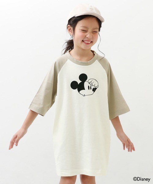 セール ディズニー ミッキー ラグランワンピース ワンピース Disney ディズニー のファッション通販 Zozotown