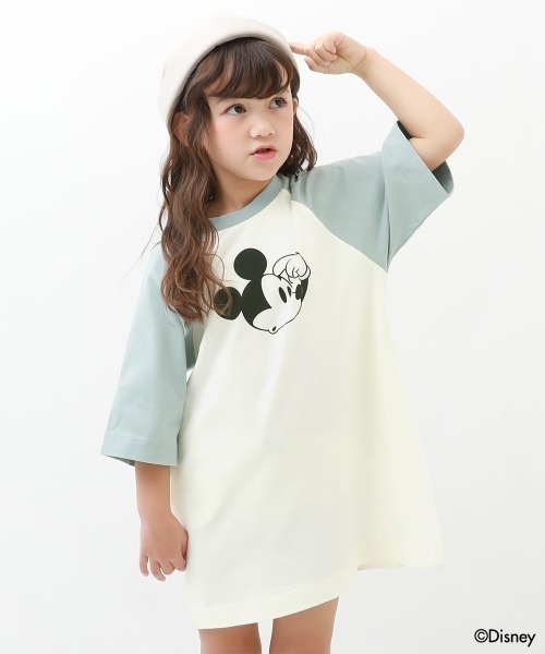 ディズニー ミッキー ラグランワンピース ワンピース Devirock デビロック のファッション通販 Zozotown