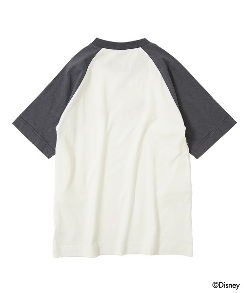 Disney（ディズニー）の「ディズニー ミッキー/ラグランワンピース（ワンピース・キッズ・グレー系その他/スミクロ/サックスブルー・110cm/100cm/120cm/130cm/140cm/150cm/160cm）」の11枚目の写真