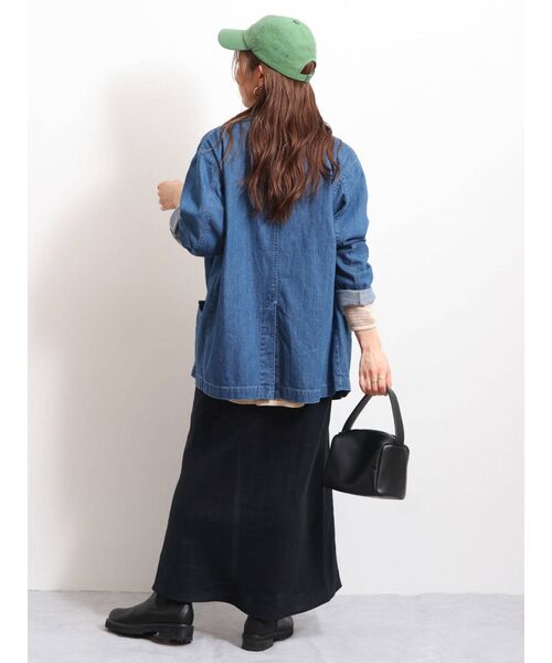 Ungrid(アングリッド)の「デニムルーズジャケット(テーラードジャケット・レディース・ブルー・SMALL/MEDIUM)」の15枚目の写真