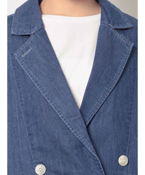 Ungrid(アングリッド)の「デニムルーズジャケット(テーラードジャケット・レディース・ブルー・SMALL/MEDIUM)」の20枚目の写真