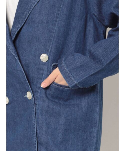 Ungrid(アングリッド)の「デニムルーズジャケット(テーラードジャケット・レディース・ブルー・SMALL/MEDIUM)」の22枚目の写真