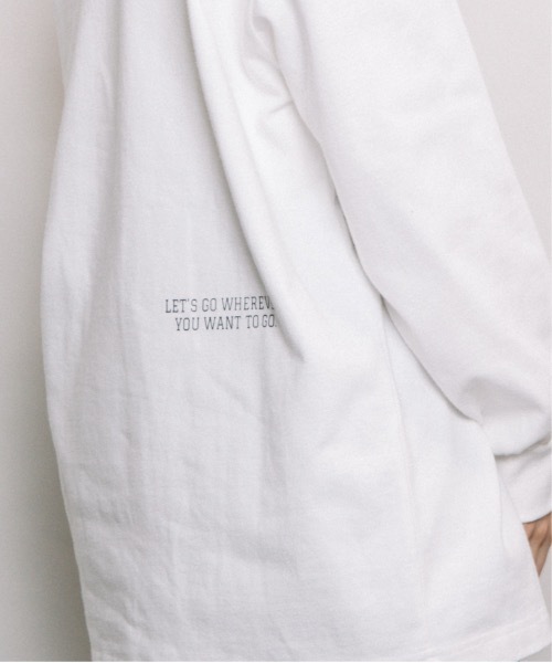 refinedworks（リファインドワークス）の「ヘビーウェイトロゴロンT（Tシャツ/カットソー・レディース・ネイビー/オフホワイト/モカ・FREE）」の17枚目の写真