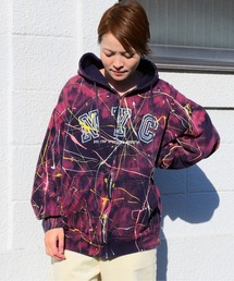 【rebear Vintage】ランダムブリーチスウェットパーカー