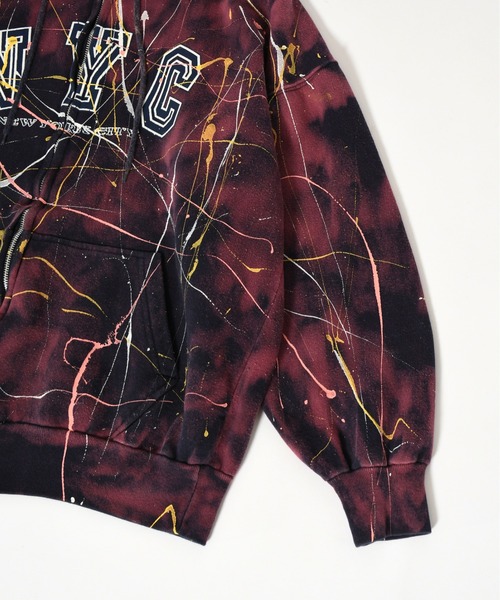 Johnbull Private labo（ジョンブルプライベートラボ）の「【rebear Vintage】ランダムブリーチスウェットパーカー（スウェット・メンズ・その他・FREE）」の8枚目の写真