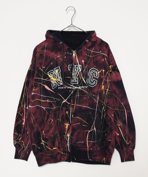 Johnbull Private labo（ジョンブルプライベートラボ）の「【rebear Vintage】ランダムブリーチスウェットパーカー（スウェット・メンズ・その他・FREE）」の9枚目の写真