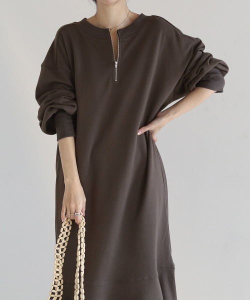 2WAYマーメイドスウェットワンピース（ワンピース）｜Bab（バブ）の