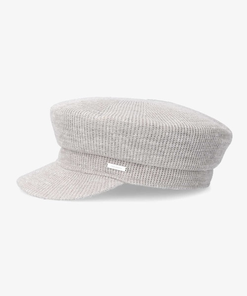 OVERRIDE(オーバーライド)の「OVERRIDE TM E.HEMP MARINE CAP(キャスケット・レディース・ライトベージュ/グレー/ブラック・M/57.5cm)」の14枚目の写真