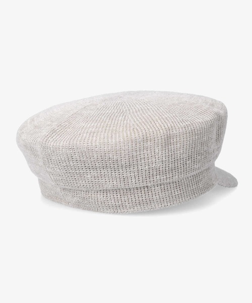 OVERRIDE(オーバーライド)の「OVERRIDE TM E.HEMP MARINE CAP(キャスケット・レディース・ライトベージュ/グレー/ブラック・M/57.5cm)」の16枚目の写真