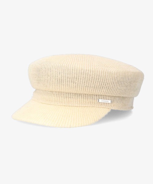 OVERRIDE(オーバーライド)の「OVERRIDE TM E.HEMP MARINE CAP(キャスケット・レディース・ライトベージュ/グレー/ブラック・M/57.5cm)」の21枚目の写真