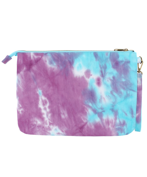 WEGO（ウィゴー）の「WEGO/パターンクラッチバッグ（クラッチバッグ・メンズ・グリーン/パープル・FREE）」の7枚目の写真