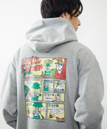 COLEMAN | Coleman/コールマン Coleman×リド・ブレイク/絵コンテ柄ー/裏毛/パーカー(パーカー)