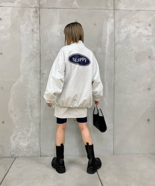 WHO'S WHO gallery(フーズフーギャラリー)の「【SLOPPY/スロッピー】ハーフレギンス(レギンス/スパッツ・レディース・ダークグリーン/ブラック/ネイビー・FREE)」の6枚目の写真
