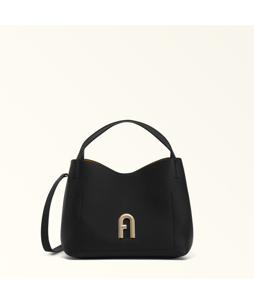 FURLA(フルラ)の「FURLA PRIMULA S HOBO(ハンドバッグ・レディース・ブラック・ONE SIZE)」の7枚目の写真