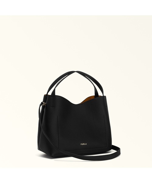 FURLA(フルラ)の「FURLA PRIMULA S HOBO(ハンドバッグ・レディース・ブラック・ONE SIZE)」の9枚目の写真