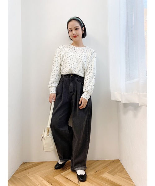 jumelle（ジュメロ）の「サーマルカットソー（Tシャツ/カットソー・レディース・パープル/ピンク・FREE）」の19枚目の写真