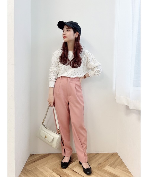 jumelle（ジュメロ）の「サーマルカットソー（Tシャツ/カットソー・レディース・パープル/ピンク・FREE）」の6枚目の写真