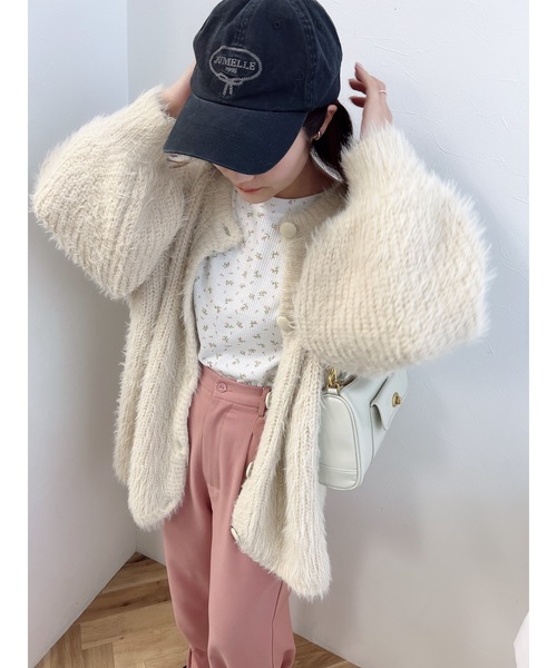 jumelle（ジュメロ）の「サーマルカットソー（Tシャツ/カットソー・レディース・パープル/ピンク・FREE）」の10枚目の写真