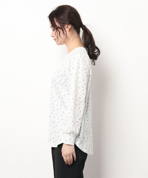 jumelle（ジュメロ）の「サーマルカットソー（Tシャツ/カットソー・レディース・パープル/ピンク・FREE）」の3枚目の写真