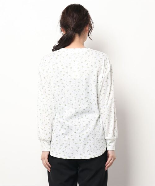 jumelle（ジュメロ）の「サーマルカットソー（Tシャツ/カットソー・レディース・パープル/ピンク・FREE）」の4枚目の写真