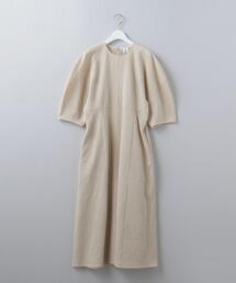 6(ROKU) COTTON DOBBY DRESS グリーン 6（ロク）の「＜6(ROKU)＞COTTON DOBBY DRESS/ワンピース