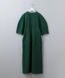【6(ROKU)】COTTON DOBBY DYE DRESS ワンピース 6(ROKU)＞COTTON DOBBY DYE DRESS/ワンピース
