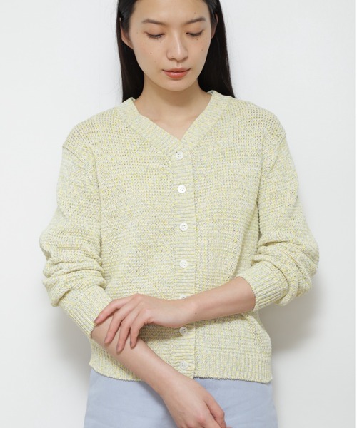 ｍｉｘカラーニットカーディガン カーディガン ボレロ カーディガン ボレロ Human Woman Human Woman ヒューマンウーマン