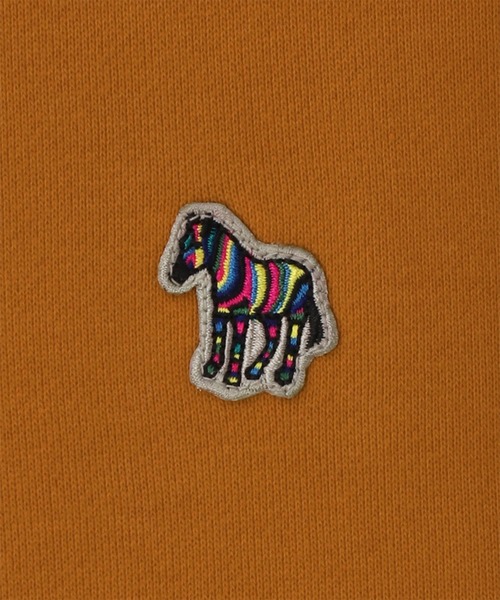 PS Paul Smith(ピーエスポールスミス)の「"Sports Stripe Zebra” ワンポイント スウェット / 122510 026R(Tシャツ/カットソー・メンズ・ブラウン/レッド/ブルー・SMALL/MEDIUM/LARGE/X-LARGE/XX-LARGE)」の4枚目の写真