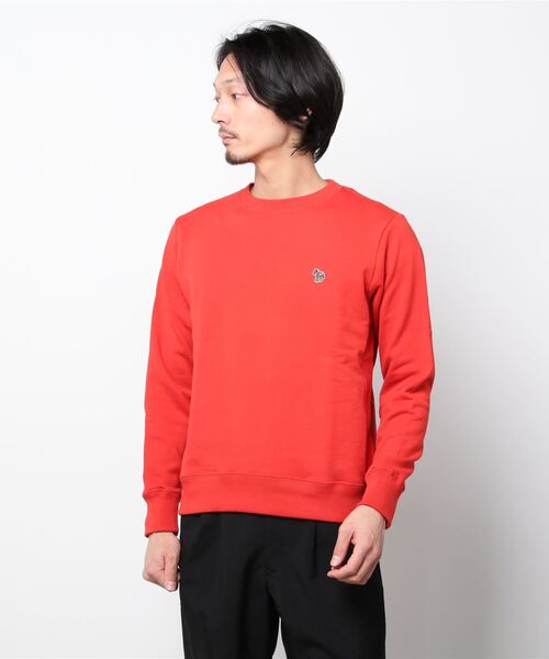 PS Paul Smith(ピーエスポールスミス)の「"Sports Stripe Zebra” ワンポイント スウェット / 122510 026R(Tシャツ/カットソー・メンズ・ブラウン/レッド/ブルー・SMALL/MEDIUM/LARGE/X-LARGE/XX-LARGE)」の15枚目の写真
