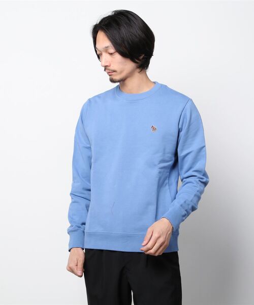 PS Paul Smith(ピーエスポールスミス)の「"Sports Stripe Zebra” ワンポイント スウェット / 122510 026R(Tシャツ/カットソー・メンズ・ブラウン/レッド/ブルー・SMALL/MEDIUM/LARGE/X-LARGE/XX-LARGE)」の8枚目の写真