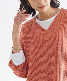 カフスチュニックロングスリーブTシャツ