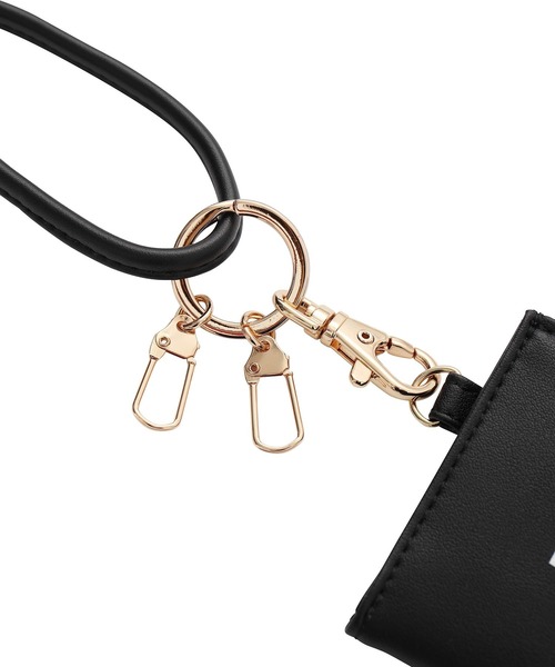 MILKFED.(ミルクフェド)の「STENCIL LOGO STRAP MULTI CASE(財布・レディース・ブラック/ブラウン/ライトピンク・ONE SIZE)」の17枚目の写真