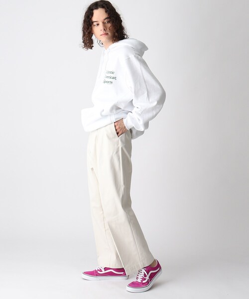 VANS(バンズ)の「◆【EXCLUSIVE】VANS Oldskool fuchia red/Truewhite(スニーカー・レディース・ピンク系・25/75/45/85/35/55/65)」の5枚目の写真