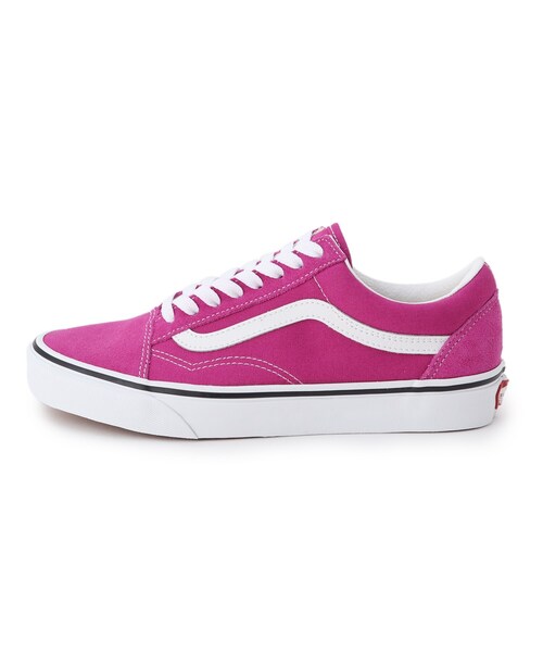 VANS(バンズ)の「◆【EXCLUSIVE】VANS Oldskool fuchia red/Truewhite(スニーカー・レディース・ピンク系・25/75/45/85/35/55/65)」の7枚目の写真
