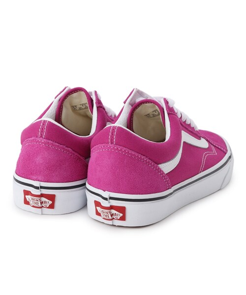 VANS(バンズ)の「◆【EXCLUSIVE】VANS Oldskool fuchia red/Truewhite(スニーカー・レディース・ピンク系・25/75/45/85/35/55/65)」の8枚目の写真