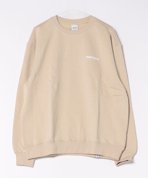 MAHAGRID(マハグリッド)の「【UNISEX】MAHAGRID/ORIGIN LOGO プルオーバー(ウラケ) 2275138(スウェット・レディース・クリーム/グレー/ブラック/パープル/ブルー/ベージュ・LARGE/X-LARGE/MEDIUM/SMALL)」の1枚目の写真