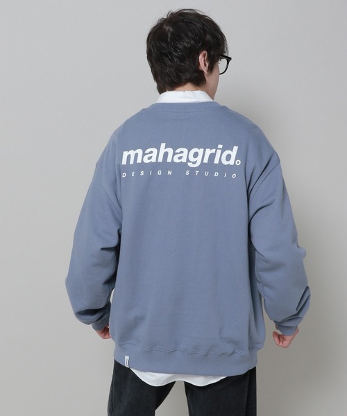 MAHAGRID（マハグリッド）の「【UNISEX】MAHAGRID／ORIGIN LOGO プルオーバー（ウラケ）  2275138（スウェット・レディース・クリーム/グレー/ブラック/パープル/ブルー・LARGE/X-LARGE/MEDIUM）」の4枚目の写真