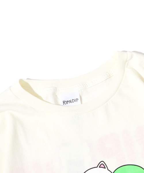 RIPNDIP（リップンディップ）の「RIPNDIP/リップンディップ BUDDY SYSTEM TEE バックプリント 半袖 ロゴTシャツ（Tシャツ/カットソー・メンズ・ナチュラル・S/M/L）」の11枚目の写真