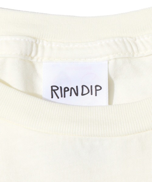 RIPNDIP（リップンディップ）の「RIPNDIP/リップンディップ BUDDY SYSTEM TEE バックプリント 半袖 ロゴTシャツ（Tシャツ/カットソー・メンズ・ナチュラル・S/M/L）」の2枚目の写真