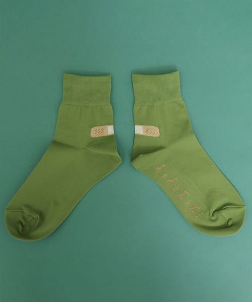 didizizi（ディディジジ）の「くつずれ　ソックス（ソックス/靴下・レディース・ホワイト/ブラック/オレンジ/グリーン・FREE）」の3枚目の写真