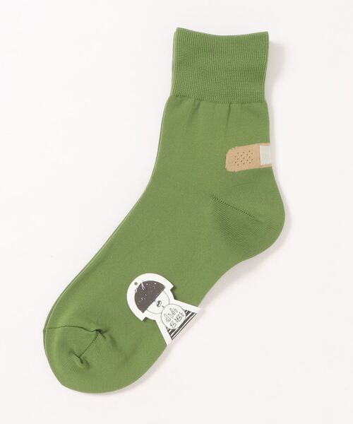 didizizi（ディディジジ）の「くつずれ　ソックス（ソックス/靴下・レディース・ホワイト/ブラック/オレンジ/グリーン・FREE）」の7枚目の写真