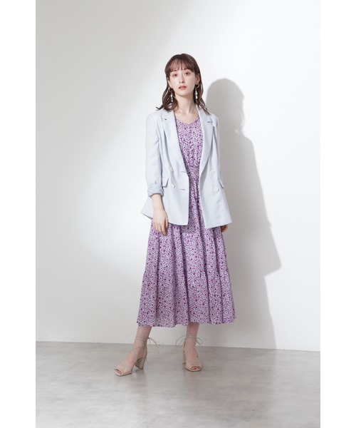 JILL STUART（ジルスチュアート）の「◆タリアジャケット（テーラードジャケット・レディース・ブルー/ベージュ・SMALL/MEDIUM）」の7枚目の写真