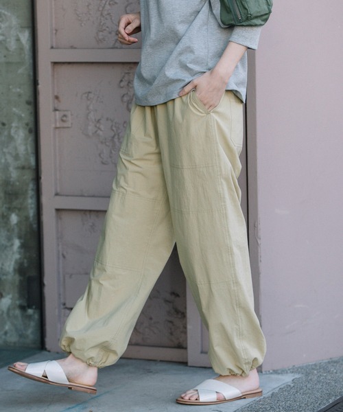 Munich（ミューニック）の「オーガニックコットンベーカーパンツ（その他パンツ・レディース・ブラック/イエロー/ライトグリーン・S/M/XS）」の3枚目の写真