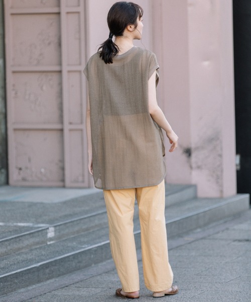 Munich（ミューニック）の「オーガニックコットンベーカーパンツ（その他パンツ・レディース・ブラック/イエロー/ライトグリーン・S/M/XS）」の7枚目の写真