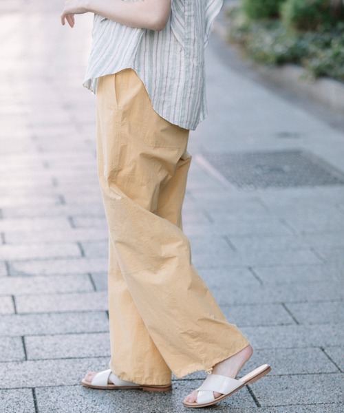 Munich（ミューニック）の「オーガニックコットンベーカーパンツ（その他パンツ・レディース・ブラック/イエロー/ライトグリーン・S/M/XS）」の12枚目の写真