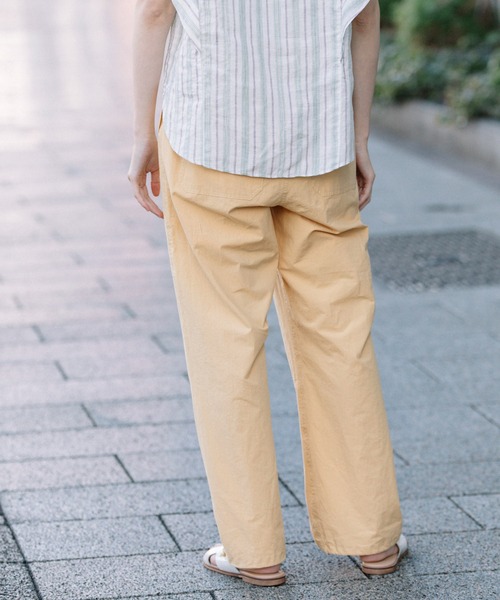 Munich（ミューニック）の「オーガニックコットンベーカーパンツ（その他パンツ・レディース・ブラック/イエロー/ライトグリーン・S/M/XS）」の13枚目の写真